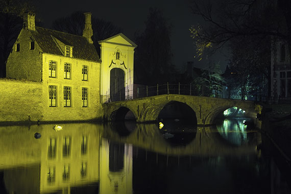 Bruges at night