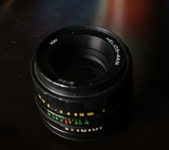 Sony a200 with Helios 44m
