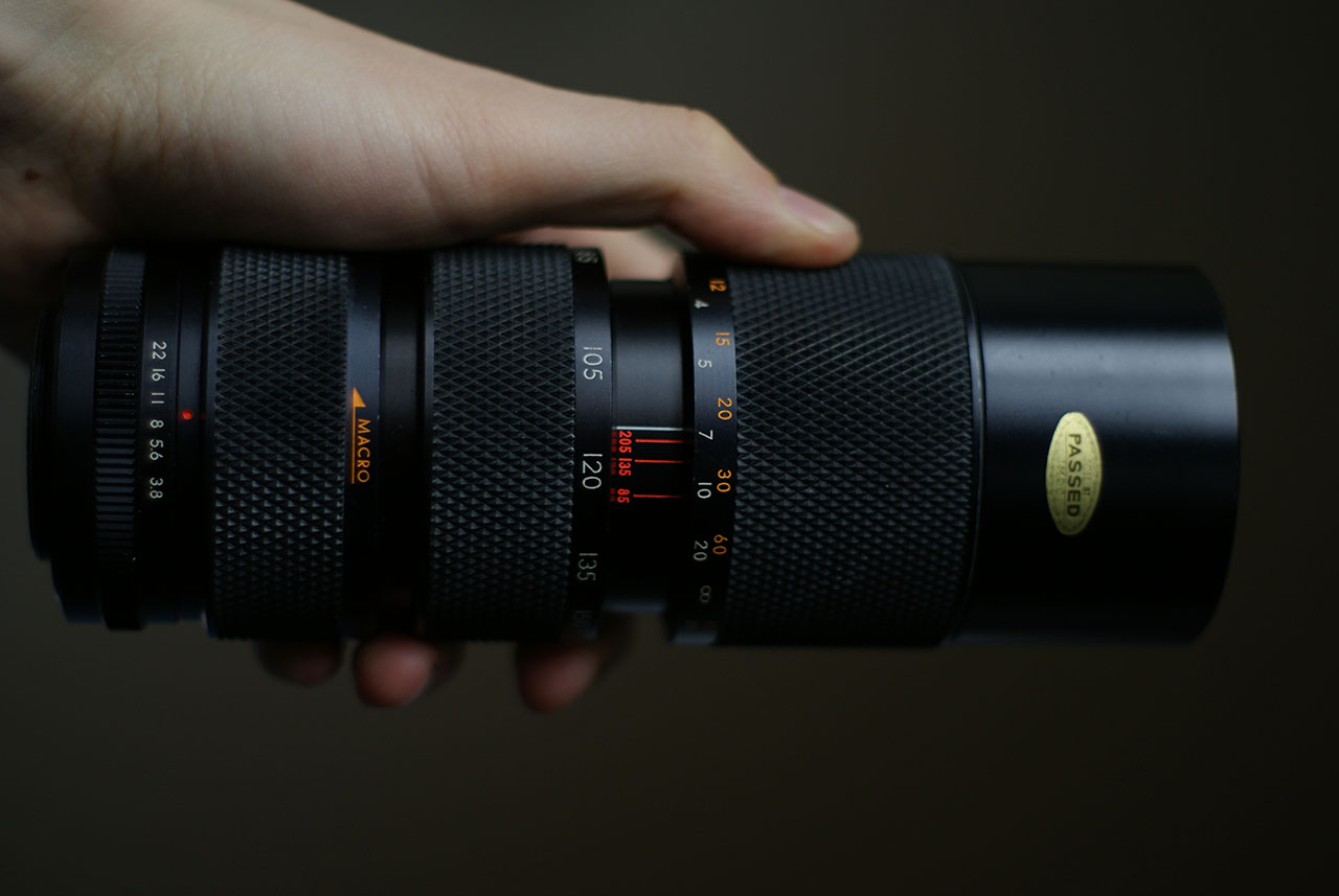 Quick look at:  Kenlock 85-205mm