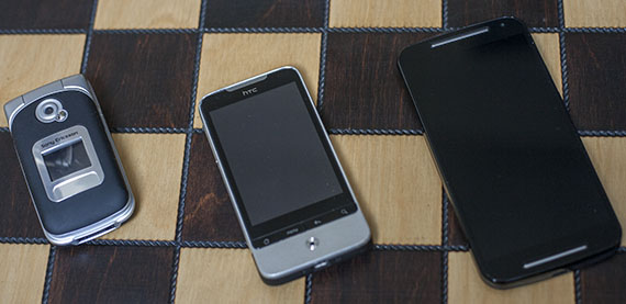 HTC Legend, Motorola Moto G